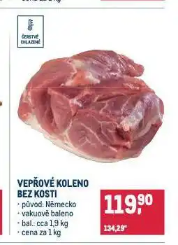 Makro Vepřové koleno bez kosti nabídka