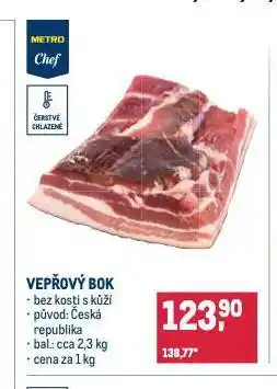 Makro Vepřový bok nabídka