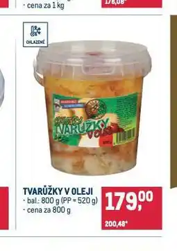 Makro Tvarůžky v oleji nabídka