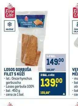 Makro Losos gorbuša nabídka