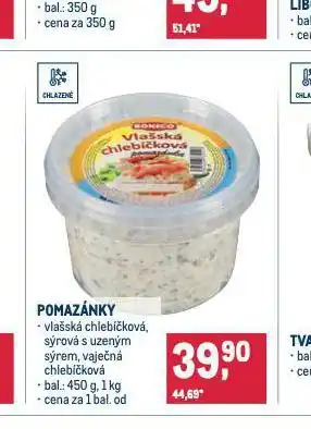 Makro Sýrová pomazánka s uzeným sýrem nabídka