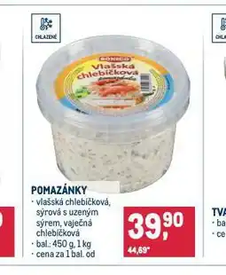 Makro Vlašská chlebíčková pomazánka nabídka