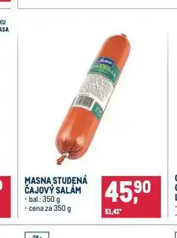 Makro Masna studená čajový salám nabídka