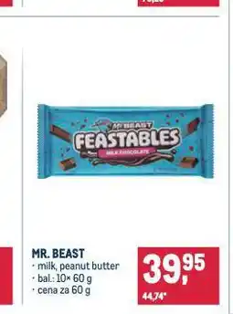 Makro Mr. beast nabídka