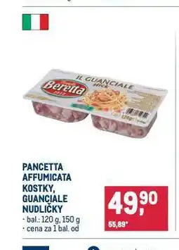 Makro Guanciale nudličky nabídka