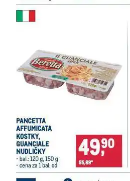 Makro Guanciale nudličky nabídka