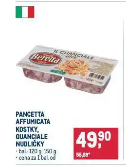 Makro Pancetta affumicata kostky nabídka