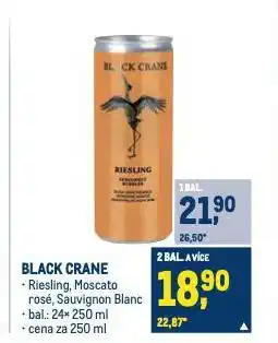 Makro Black crane nabídka