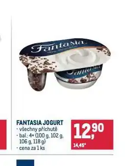 Makro Fantasia jogurt nabídka