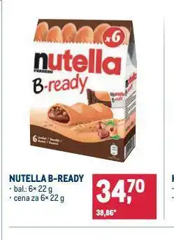 Makro Nutella b-ready nabídka