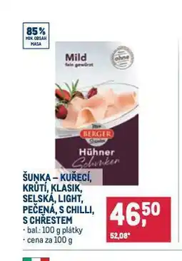 Makro Šunka s chilli nabídka