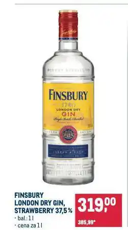 Makro Finsbury london dry gin nabídka