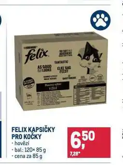 Makro Felix kapsičky pro kočky nabídka