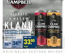 Makro Clan campbell & cola nabídka