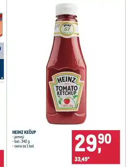 Makro Heinz kečup nabídka