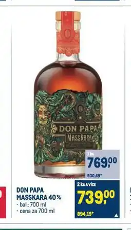 Makro Don papa masskara nabídka