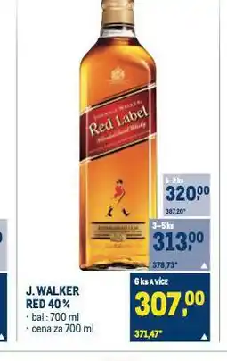 Makro Johnnie walker red label nabídka