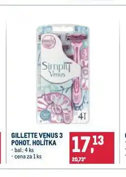 Makro Gillette holicí strojek nabídka