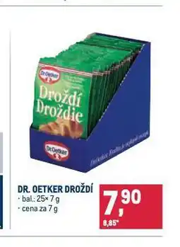 Makro Dr. oetker droždí nabídka