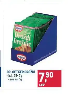 Makro Dr. oetker droždí nabídka