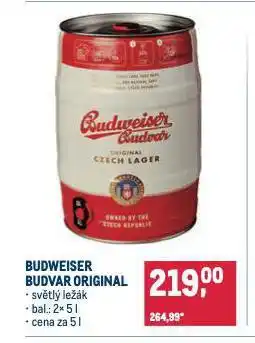 Makro Pivo budweiser budvar nabídka