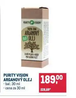 Makro Purity vision arganový olej nabídka