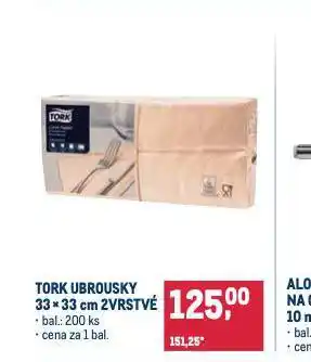 Makro Tork ubrousky nabídka