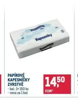 Makro Papírové kapesníčky nabídka