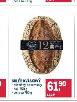 Makro Chléb kváskový nabídka