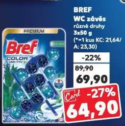 Kaufland BREF WC závěs nabídka