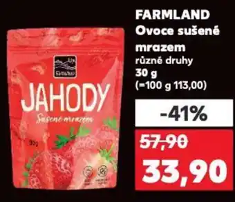 Kaufland FARMLAND Ovoce sušené mrazem nabídka