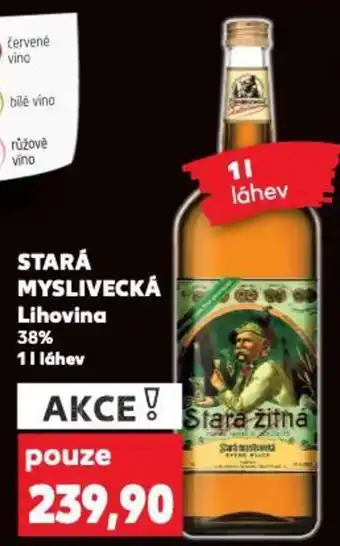 Kaufland STARÁ MYSLIVECKÁ Lihovina 38% nabídka