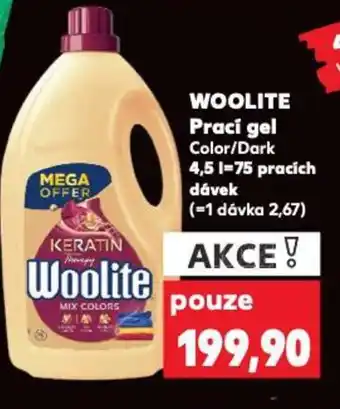 Kaufland WOOLITE Prací gel nabídka