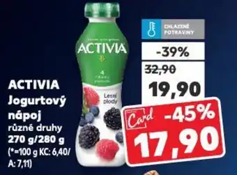 Kaufland ACTIVIA Jogurtový парој nabídka