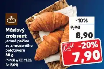 Kaufland Máslový croissant nabídka