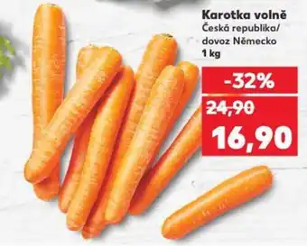 Kaufland Karotka volně nabídka