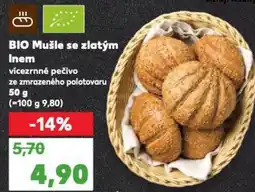 Kaufland BIO Mušle se zlatým Inem nabídka