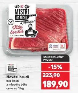 Kaufland Hovězí hrudi nabídka