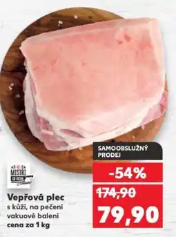 Kaufland Vepřová plec nabídka
