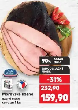 Kaufland Moravské uzené nabídka