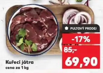 Kaufland Kuřecí játra nabídka