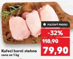 Kaufland Kuřecí horní stehna nabídka