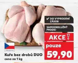 Kaufland Kuře bez drobů DUO nabídka