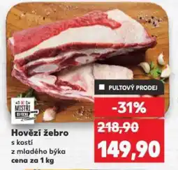 Kaufland Hovězí žebro nabídka