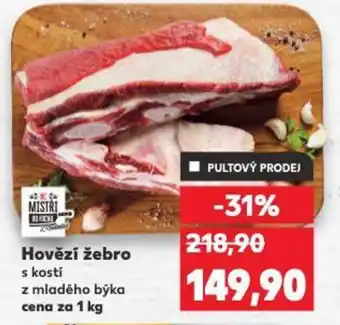 Kaufland Hovězí žebro nabídka