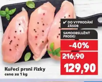 Kaufland Kuřecí prsní řízky nabídka