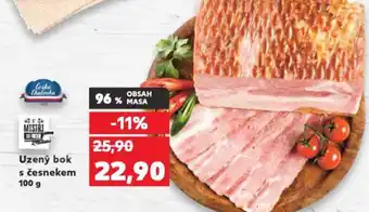 Kaufland Uzený bok s česnekem nabídka