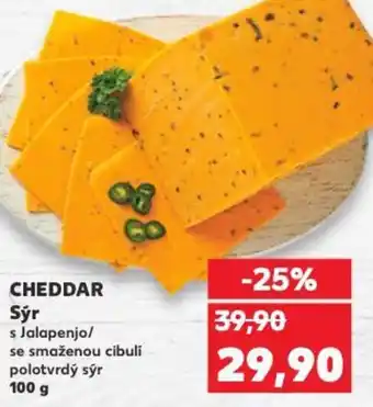 Kaufland CHEDDAR Sýr nabídka