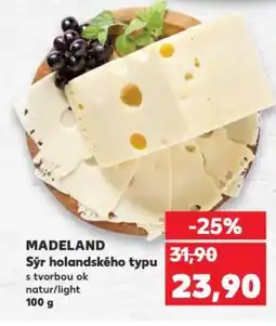 Kaufland MADELAND Sýr holandského typu nabídka