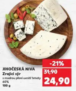 Kaufland JIHOČESKÁ NIVA Zrající sýr nabídka